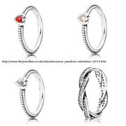 Pandora Valentines Rings and awesome full Valentines collection